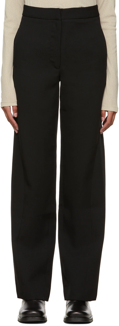 Deveaux Black Twisted Inseams Trousers