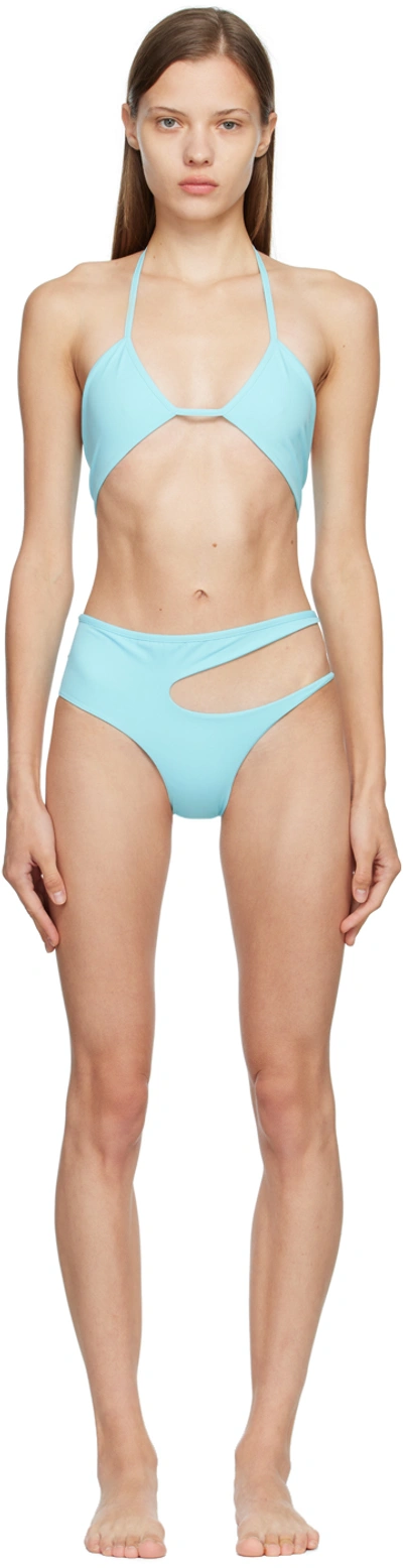 Permare Ssense Exclusive Blue T003 & B003 Bikini In 60285 Fresh Air