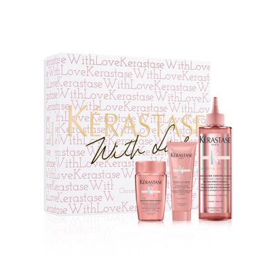 Kerastase Chroma Absolu Exclusive Holiday Gift Luxury Set In Pink