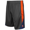 COLOSSEUM COLOSSEUM CHARCOAL SYRACUSE ORANGE TURNOVER SHORTS