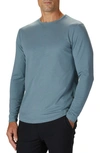 Cuts Crewneck Long Sleeve T-shirt In Breeze