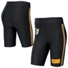 WEAR BY ERIN ANDREWS WEAR BY ERIN ANDREWS BLACK GREEN BAY PACKERS BIKER SHORTS