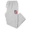 Concepts Sport Men's White, Navy San Diego Padres Big And Tall Pinstripe Sleep Pants In White