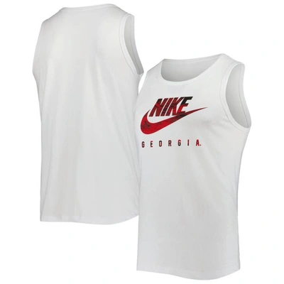Nike White Alabama Crimson Tide Spring Break Futura Performance Tank Top