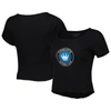 BOXERCRAFT BLACK CHARLOTTE FC BABY RIB T-SHIRT