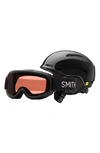 Smith Kids' Glide Snow Helmet With Mips & Gambler Goggles Set In Black