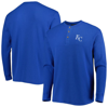 Dunbrooke Kansas City Royals Royal Maverick Long Sleeve T-shirt In Royal