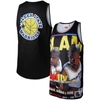 Mitchell & Ness Men's Tim Hardaway And Latrell Sprewell Black Golden State Warriors Slam Player Tank Top In Black