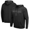 COLOSSEUM COLOSSEUM BLACK GEORGETOWN HOYAS BLACKOUT 3.0 PULLOVER HOODIE