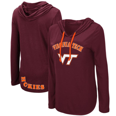 Colosseum Maroon Virginia Tech Hokies My Lover Hoodie Long Sleeve T-shirt