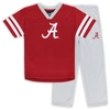 Outerstuff Toddler Boys And Girls Crimson, Gray Alabama Crimson Tide Red Zone Jersey And Pants Set In Crimson
