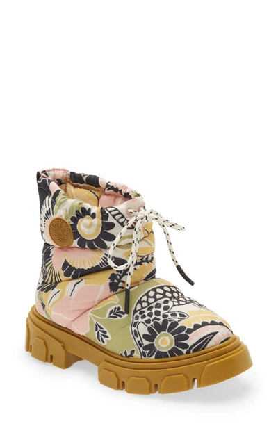 Farm Rio Lug Sole Bootie In Sand | ModeSens