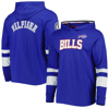 TOMMY HILFIGER TOMMY HILFIGER ROYAL/WHITE BUFFALO BILLS ALEX LONG SLEEVE HOODIE T-SHIRT