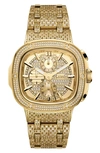 JBW HEIST DIAMOND BRACELET CHRONOGRAPH WATCH, 45MM