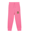 BURBERRY KIDS CASHMERE THOMAS BEAR SWEATPANTS (3-14 YEARS)