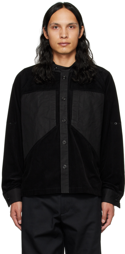 Nicholas Daley Black Biker Shirt