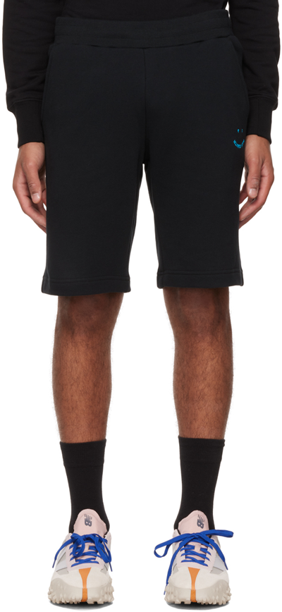 Ps By Paul Smith Black Happy Shorts In 79 Blacks