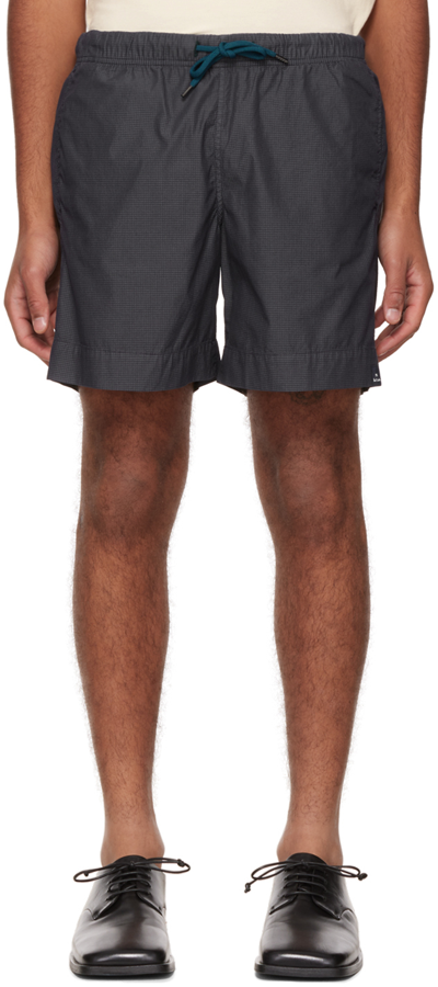 Ps By Paul Smith Navy Drawstring Shorts In 49 Blues