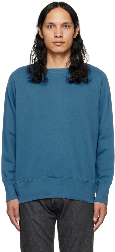 Levi's 1950's Hooded Sweatshirt In Blue