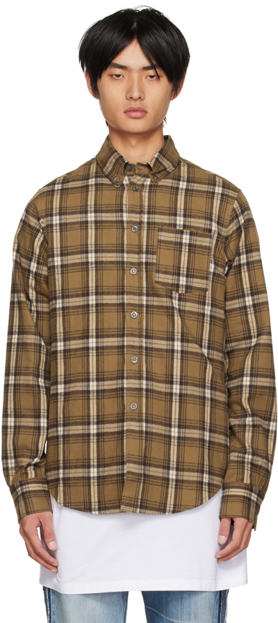 Faith Connexion Brown Pyjama Shirt