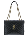 SAINT LAURENT LOULOU MEDIUM CHAIN BAG IN QUILTED "Y" LEATHER,574946DV7271000