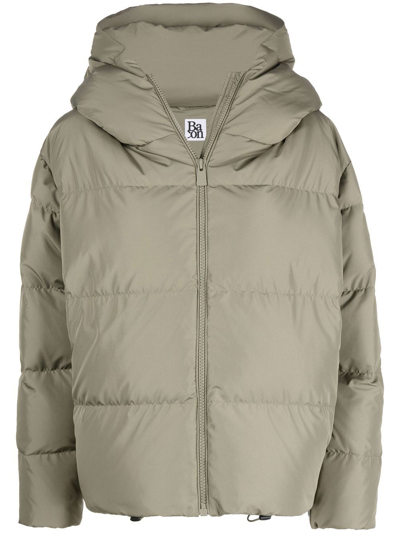 Bacon New Cloud Gda Down Jacket In Green Technical