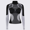 Misbhv X Browns Base Layer Ski Top In Black
