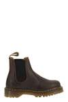 Dr. Martens' 2976 Bex Chelsea Ankle Boots In Crazy Horse Leather In Dark Brown