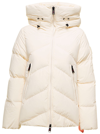AFTER LABEL 'HELSINKI' WHTE PADDED DOWN JACKET WITH HOOD IN POLYAMIDE WOMAN AFTER LABEL