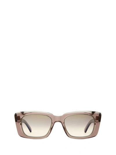 Mr Leight Carman S Rose Clay-12k White Gold Sunglasses In Rose Clay-white Gold