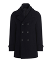 HERNO WOOL DOUBLE BREAST COAT