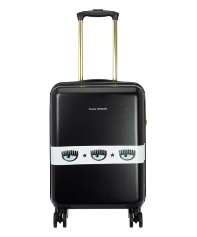 Chiara Ferragni Logomania Suitcase In Black