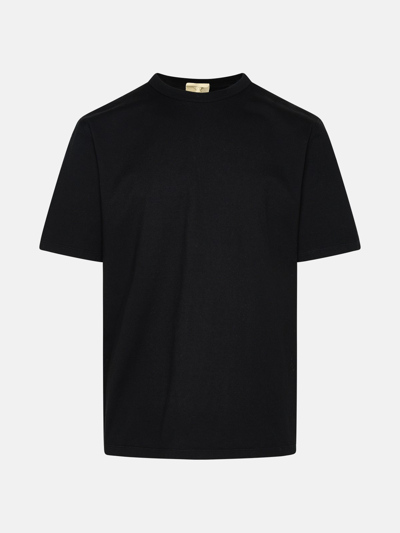 Ten C Black Cotton T-hirt