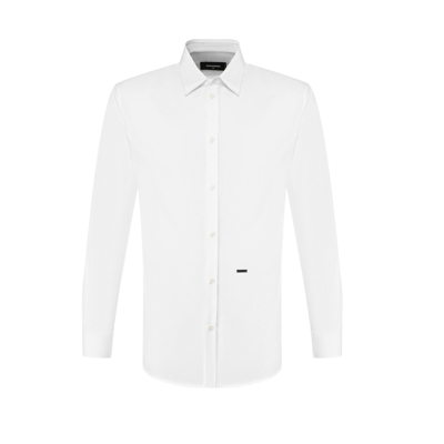 Dsquared2 Cotton Shirt In White