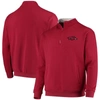Colosseum Men's Cardinal Arkansas Razorbacks Tortugas Logo Quarter-zip Jacket In Cardinal