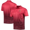 COLOSSEUM COLOSSEUM RED LOUISVILLE CARDINALS MARSHALL POLO