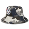 NEW ERA NEW ERA CAMO TENNESSEE TITANS 2022 NFL TRAINING CAMP OFFICIAL BUCKET HAT