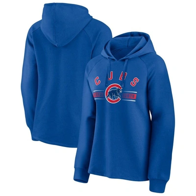 Fanatics Branded Royal Chicago Cubs Perfect Play Raglan Pullover Hoodie