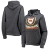 Wear By Erin Andrews Heathered Gray Washington Commanders Fleece Pullover Hoodie In Heather Gray