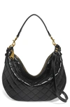 Aimee Kestenberg You're A Star Convertible Hobo Bag In Black Quilted