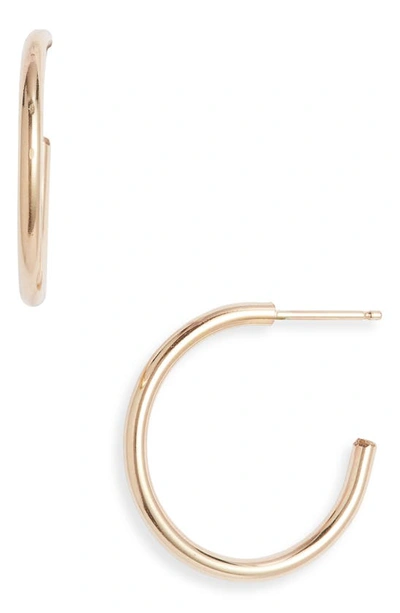 Nashelle Everyday Hoop Earrings In 14k Gold Fill