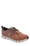 On Men's Cloud 5 Waterproof Sneakers In Cocoa/frost