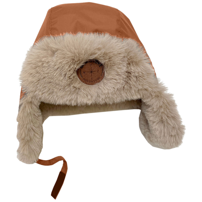 Mini A Ture Babies' Crister Trapper Hat Ginger Bread Brown