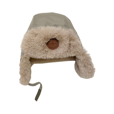 Mini A Ture Babies' Crister Trapper Hat Green