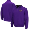 COLOSSEUM COLOSSEUM PURPLE MINNESOTA STATE UNIVERSITY MANKATO TORTUGAS QUARTER-ZIP SWEATSHIRT