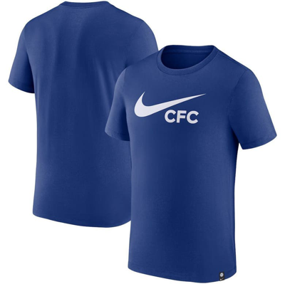Nike Blue Chelsea Swoosh T-shirt
