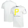 NEW ERA NEW ERA WHITE PITTSBURGH PIRATES HISTORICAL CHAMPIONSHIP T-SHIRT