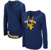 Colosseum Navy West Virginia Mountaineers My Lover Long Sleeve Hoodie T-shirt In Navy