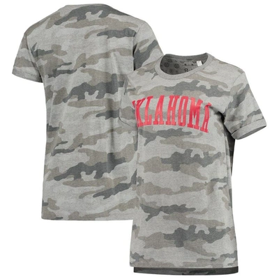 PRESSBOX PRESSBOX CAMO OKLAHOMA SOONERS T-SHIRT