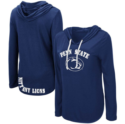 Colosseum Navy Penn State Nittany Lions My Lover Long Sleeve Hoodie T-shirt
